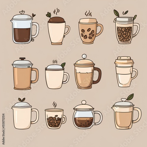 coffee, cafe, drink, tea time, americano, latte,