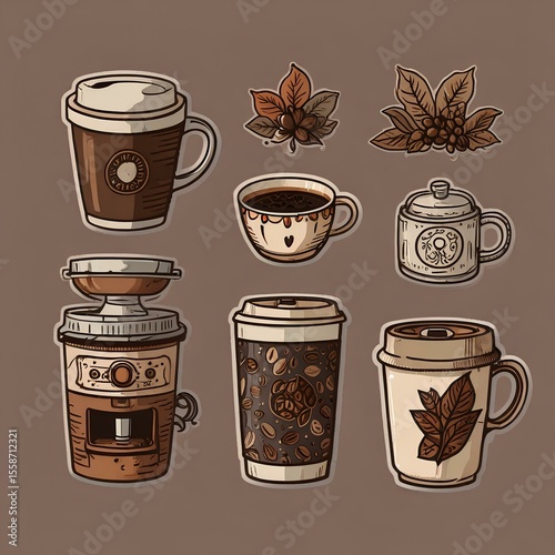 coffee, cafe, drink, tea time, americano, latte,