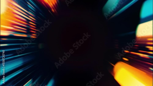 Dance Portal Dusted Overlays with Dynamic Light Effects, Futuristic Motion Patterns, and Vibrant Neon Glows – Modern Cyberpunk Design for Nightlife and Creative Visual Projects