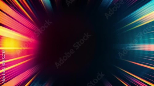 Dance Portal Dusted Overlays with Dynamic Light Effects, Futuristic Motion Patterns, and Vibrant Neon Glows – Modern Cyberpunk Design for Nightlife and Creative Visual Projects