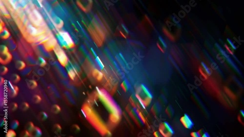 Dusty Glitter Rainbow Bokeh Overlays - High-Resolution Overlays with Soft Pastel Gradient and Sparkling Bokeh Effects for Magical and Dreamy Visuals in Creative Projects
