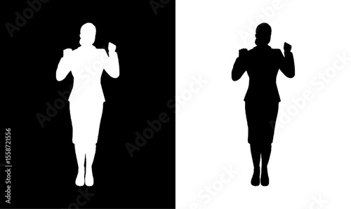 businessman celebrating, exited people silhouette vector illustration, cheering, happy, man, women, business, office, businesswomen   excited silhouette vector illustration, women exited silhouette,
