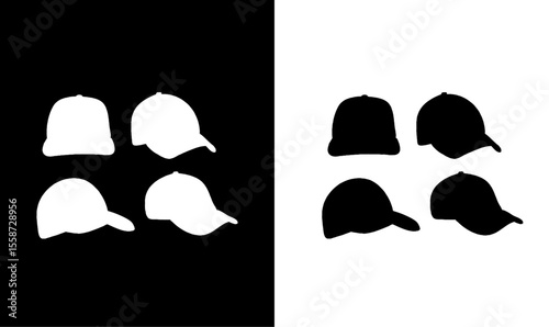 caps silhouette vector illustration, man caps silhouette, black male cap silhouette vector illustration, art, cap, silhouette, hat, icon, symbol, art, illustration, black, boy, white,