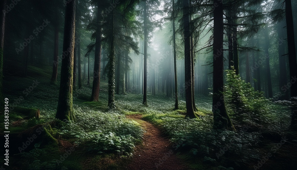 Obraz premium atmospheric forest