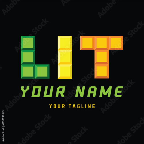 Tetris Game Logo