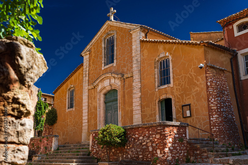 Obraz na płótnie Kirche in Roussillon 