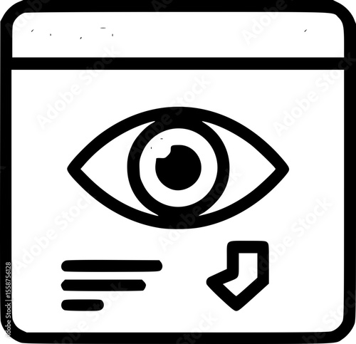 Notification Monitoring Outline Icon