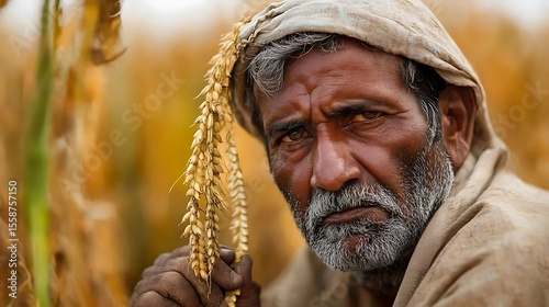 Farmers crying over failed crops due to changing seasons 