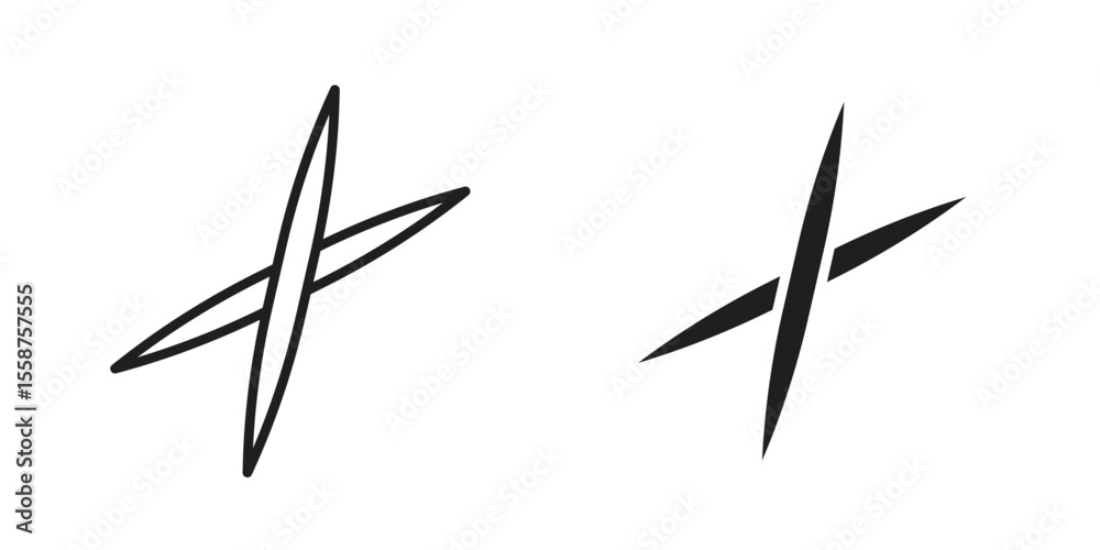 Obraz premium Toothpick icon