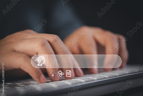 female analyst uses transparent interface displaying predictive charts where ai synthesizes paperwork, illustrating why precision bolsters business confidence and guiding leaders in data driven moves