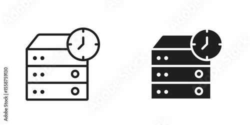 Real time data icon