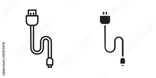 Phone cable icon