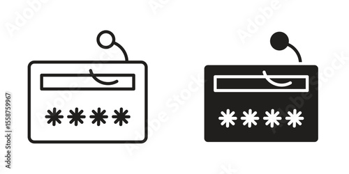 Password phishing icon