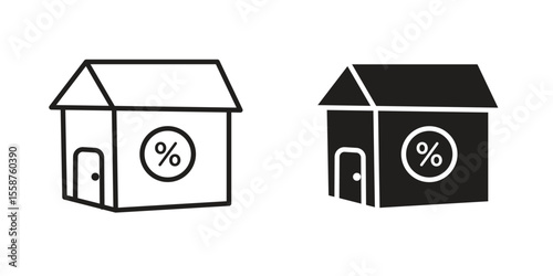 Mortgage rate icon
