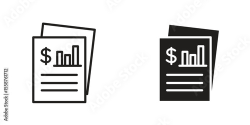 Income statement icon