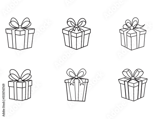 set of gift boxes