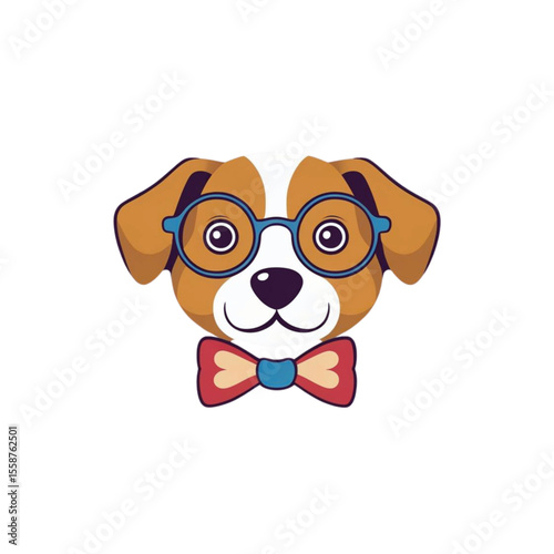 Cute dog ware sunglass 