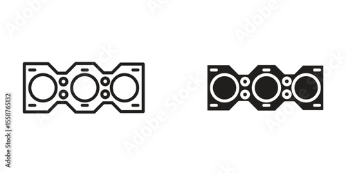 Car gasket icon