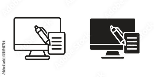 Blended learning icon