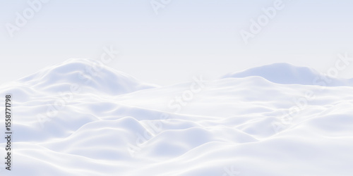 Photos White snowdrift. Snowy mountain. Cold environment