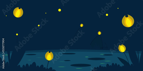 night sky with stars
