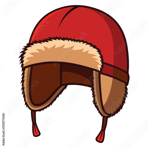 Winter trapper hat