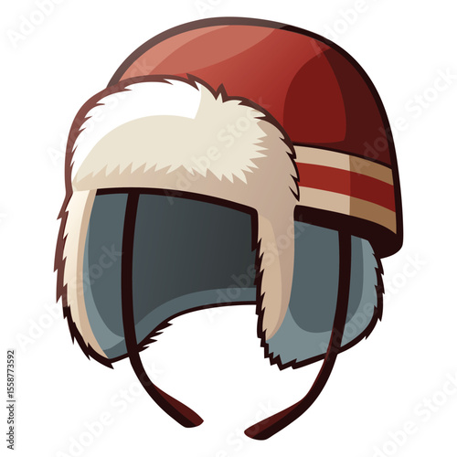 Winter trapper hat