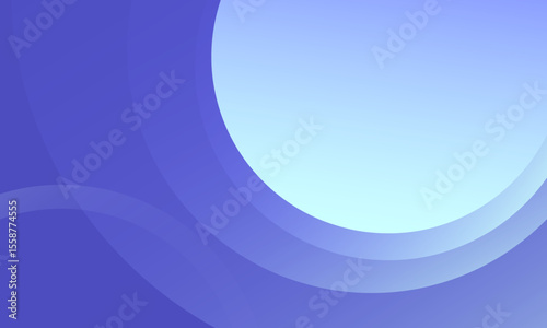 Abstract blue wave background. Vector illustration