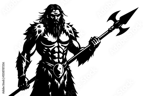 witch with broom