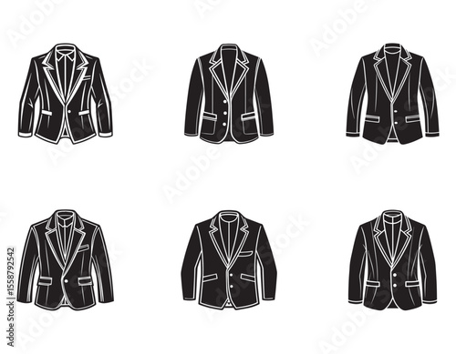Classic Men's Blazer Jacket Elegant Style and Sophisticated Design	

