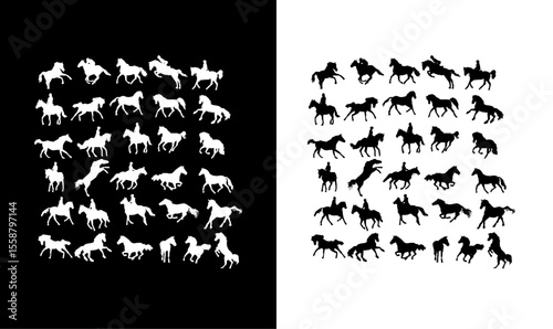 horse silhouette vector illustration, vector, horse, animal, rider, sports, sport, game, polo, silhouettes, silhouette, horse logo, design, horse icon, horse symbol,
