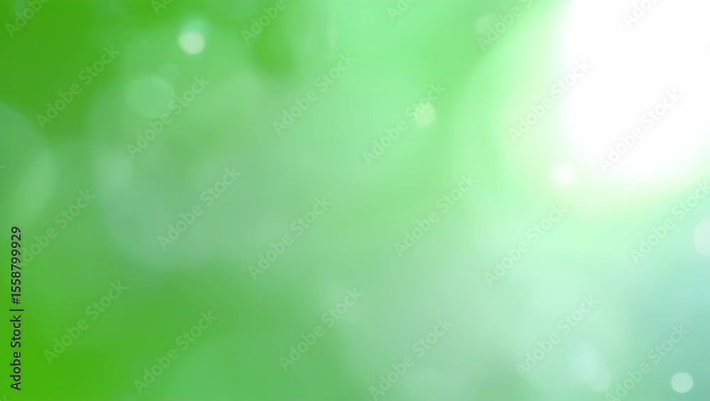 Green bokeh background abstract texture