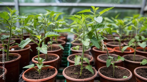 Time-lapse of tomato plants reverting through evolutionary stages, becoming wilder and more primitive.