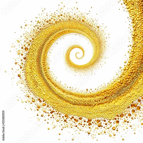 golden spiral background