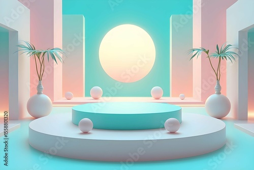 modern bathroom interior