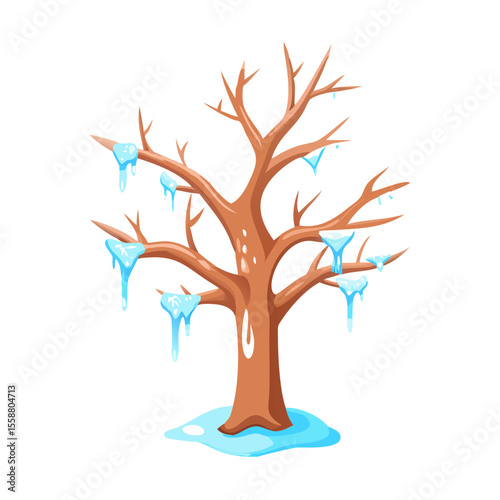 vector illustration of a tree