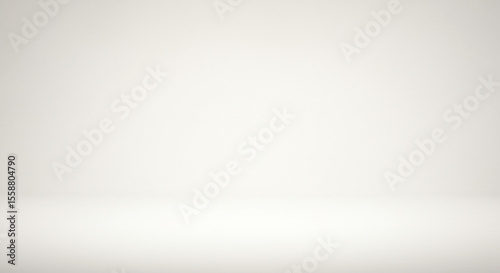 Minimalist white studio backdrop with a subtle gradient for product presentation