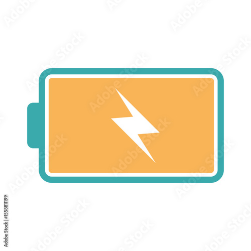 Battery Charging Icon design