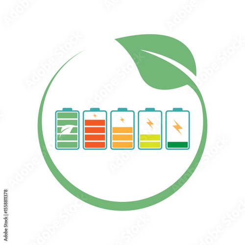 Battery Charging Icon design