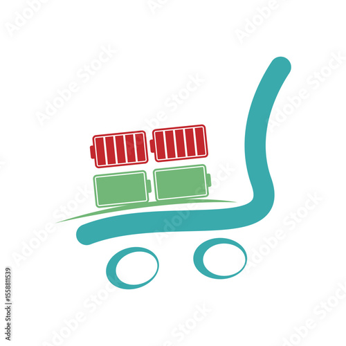 Battery Charging Icon design