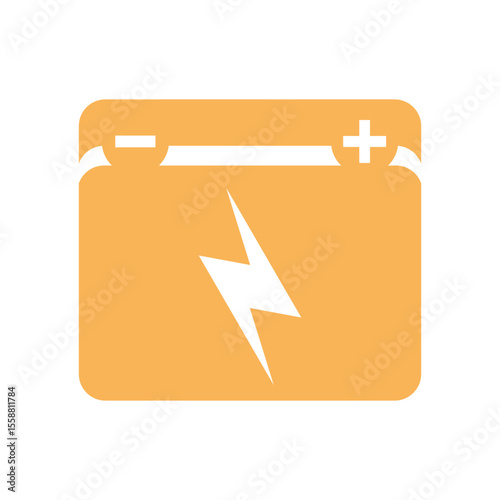 Battery Charging Icon design