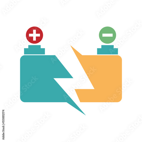 Battery Charging Icon design