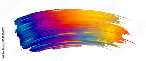 Vector beautiful abstract paint stroke watercolor splash isolated background 