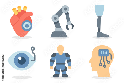 Exploring the connection between human organs and robotic technology in innovation and medicine