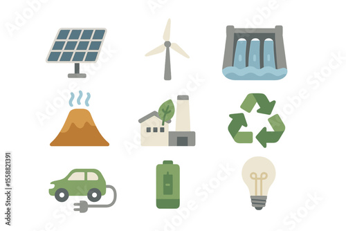 Renewable energy sources in modern technology and sustainable practices