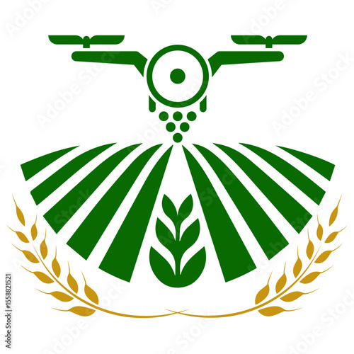 sustainable agriculture logo vector image illustration