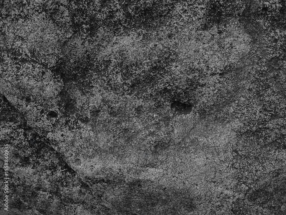 Fototapeta premium グレースケール ストーン テクスチャー 背景素材