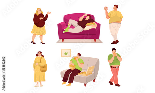A Diverse Group of Adults Engaging in Various Casual Activities in the Comfort of Home