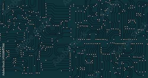 High-tech technology background texture. Circuit board vector illustration. Structure futuristic backdrop.