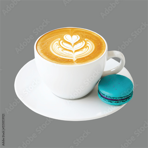 cup of coffee with heart